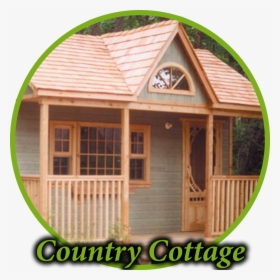 Country Cottage Circle - Sheds Like Houses, HD Png Download, Free Download