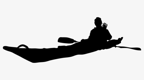 Clipart - Sea Kayak Silhouette, HD Png Download, Free Download