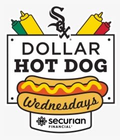 $1 Hot Dog Wednesday - Chicago White Sox, HD Png Download, Free Download