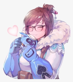 #overwatch #mei #overwatchmei #anime - Anime Mei From Overwatch, HD Png Download, Free Download