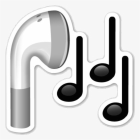 #emoji #emojis #iphoneemojis #headphones #music #tumblr - Emojis Png, Transparent Png, Free Download