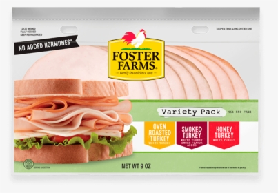Turkey Breast Variety Pack - Foster Farms Variety Pack, HD Png Download, Free Download