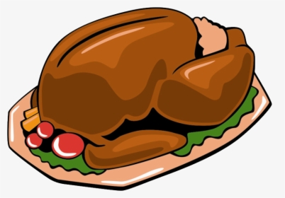 Turkey Food Png - Cartoon Cooked Turkey Png, Transparent Png, Free Download