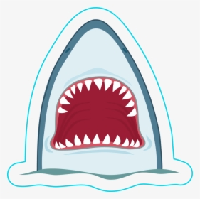 Cartilaginous-fish - Shark Open Mouth Clipart, HD Png Download, Free Download