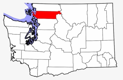 Map Of Washington Highlighting Skagit County - Skagit County Washington, HD Png Download, Free Download