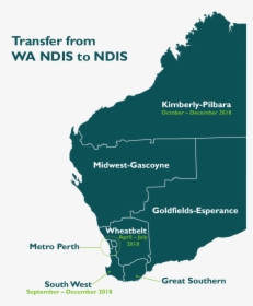 Transparent Washington State Outline Png - Australia Map, Png Download, Free Download