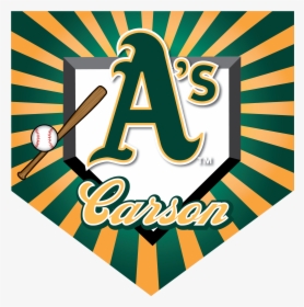 Transparent Home Plate Png - Oakland Athletics Logo Clipart, Png Download, Free Download