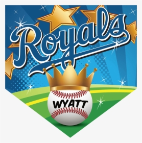 Royals Home Plate Individual Team Pennant - Poster, HD Png Download, Free Download