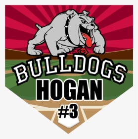 Bulldogs Home Plate Individual Team Pennant - Poster, HD Png Download, Free Download