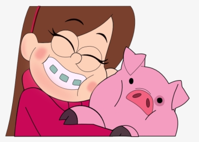 Gravity Falls Mabel And Waddles, HD Png Download, Free Download