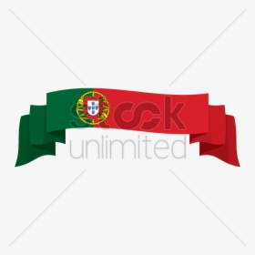 Transparent Banner Vector Black And White Png - Portugal Flag, Png Download, Free Download