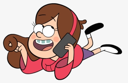 Watch Gravity Falls Online - Gravity Falls Mabel Phone, HD Png Download, Free Download