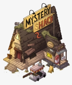 Cwdizml - Gravity Falls Mystery Shack, HD Png Download, Free Download