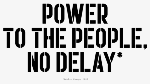 Power To The People Title 2 - No Power For The People, HD Png Download, Free Download