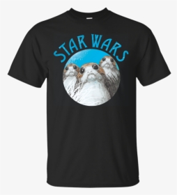 Star Wars Last Jedi Porg Trio T Shirt - Fake Gucci Shirt, HD Png Download, Free Download
