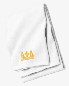 Alpha Phi Alpha Beach Towel - Towel, HD Png Download, Free Download