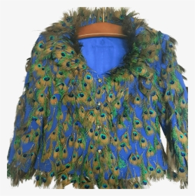 Transparent Peacock Feathers Png - Peacock Feather Coat, Png Download, Free Download