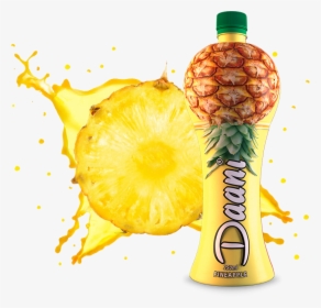 So, Don"t Simply Utilize The Pineapple To Embellish - Pineapple Juice Splash, HD Png Download, Free Download