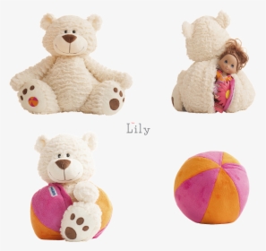 Buddy Balls Teddy Bear Lily - Buddy Ball Teddy Bear, HD Png Download, Free Download