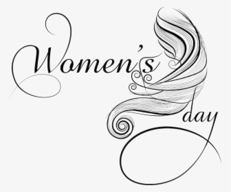 International Womens Happiness Wallpaper Women S Text - Women Day Pic Drawing, HD Png Download, Free Download