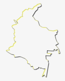 Colombia, Sketch, Png, Map - Croquis De Colombia Png, Transparent Png, Free Download
