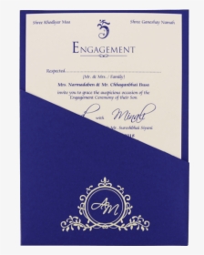 Engagement Ceremony Paper, HD Png Download, Free Download