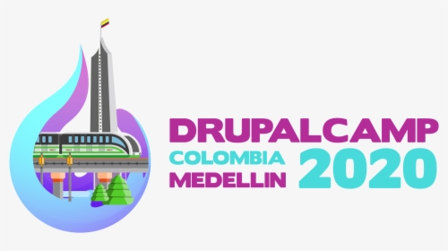 Drupal Camp Medellín - Graphic Design, HD Png Download, Free Download
