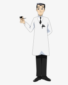 Professor Utonium Anime - Anime Professor Png, Transparent Png, Free Download