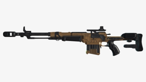 Sniper Rifle Cod Png - Deus Ex Mankind Divided Battle Rifle, Transparent Png, Free Download