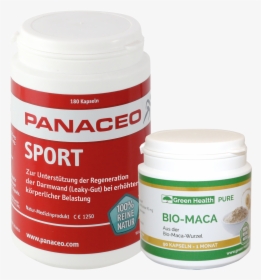 Panaceo Sport & Green Health Pure Bio Maca Capsules"  - Medicine, HD Png Download, Free Download