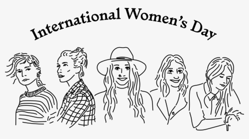 International Women"s Day - Line Art, HD Png Download, Free Download
