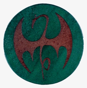 Iron Fist Inspired Coaster - Emblem, HD Png Download, Free Download