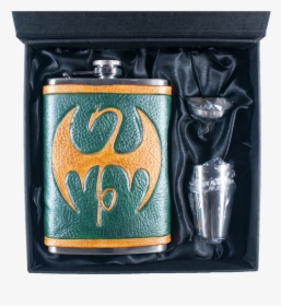 Iron Fist Inspired Flask Set - Wallet, HD Png Download, Free Download