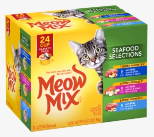Meow Mix Wet Cat Food, HD Png Download, Free Download