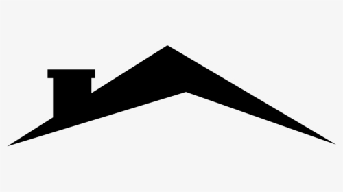 Rooftop Icon Black - Triangle, HD Png Download, Free Download