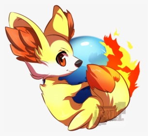 Pokémon X And Y Pikachu Dog Like Mammal Mammal Cartoon - Fennekin Firefox, HD Png Download, Free Download