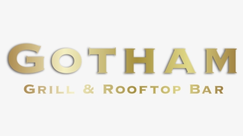 Gotham Grill & Rooftop Bar Logo - Tan, HD Png Download, Free Download