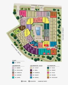 Apartment Site Plan, HD Png Download, Free Download