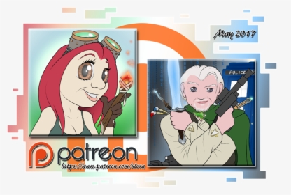 Patreon Icons - May - Cartoon, HD Png Download, Free Download