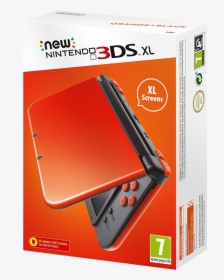New 3ds Xl Orange And Black, HD Png Download, Free Download