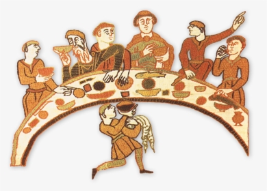 Bayeux Tapestry Dinner - Medieval Insults, HD Png Download, Free Download