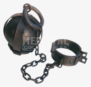 Clip Art Prison Dungeon Ball And - Ball And Chain Silhouette, HD Png Download, Free Download