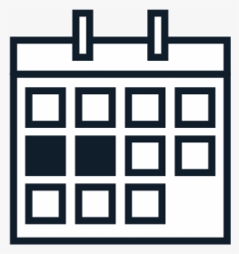 Calender - Flat Minimalist Calendar Icon, HD Png Download, Free Download