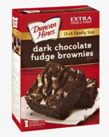 Duncan Hines Dark Chocolate Brownies, HD Png Download, Free Download