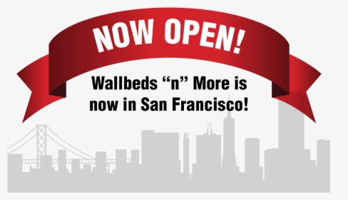 Now Open In San Francisco - Protected By Smith And Wesson, HD Png Download, Free Download