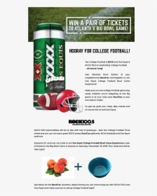 Dos Xx College Football With Racetrac - Flower, HD Png Download, Free Download