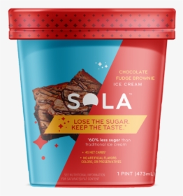 Sola, Chocolate Fudge Brownie Ice Cream - Solas Ice Cream, HD Png Download, Free Download