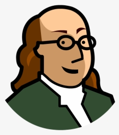 Transparent Franklin Png - Cartoon Pictures Of Benjamin Franklin, Png Download, Free Download