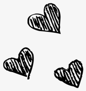 #black #hearts #scribble - White Wallpaper For Instagram, HD Png Download, Free Download