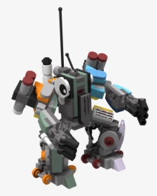 Transparent Flame Thrower Png - Heavy Mech Lego, Png Download, Free Download